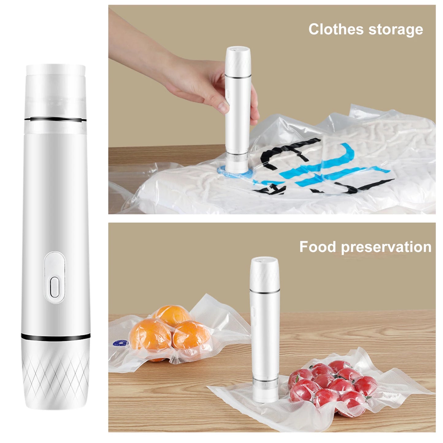 FreshGuard™ One-Click Vacuum Sealer