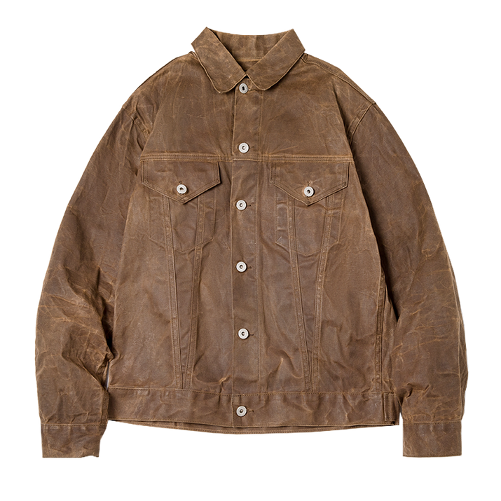 TIN CLOTH SHORT LINED CRUISER JACKET