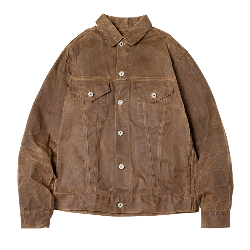 TIN CLOTH SHORT LINED CRUISER JACKET