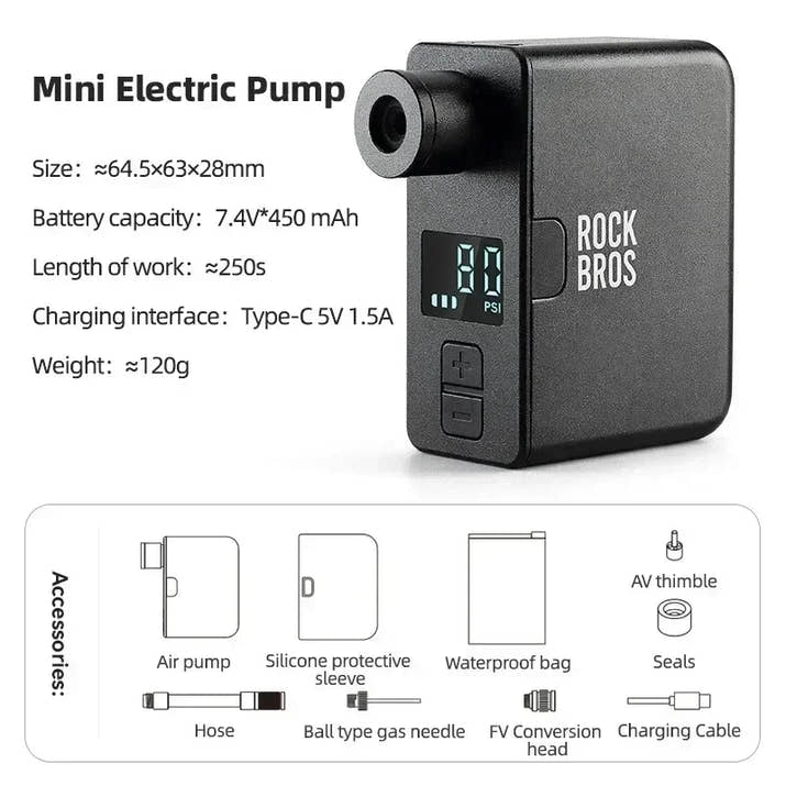 Ultimate Portable Electric Bike Pump™